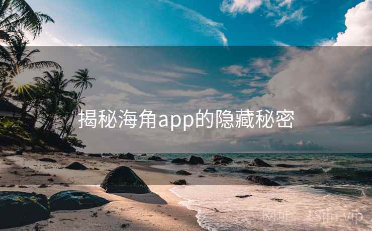 揭秘海角app的隐藏秘密